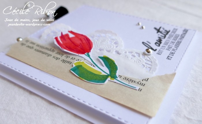 Une tulipe griffonnée&nbsp;#2