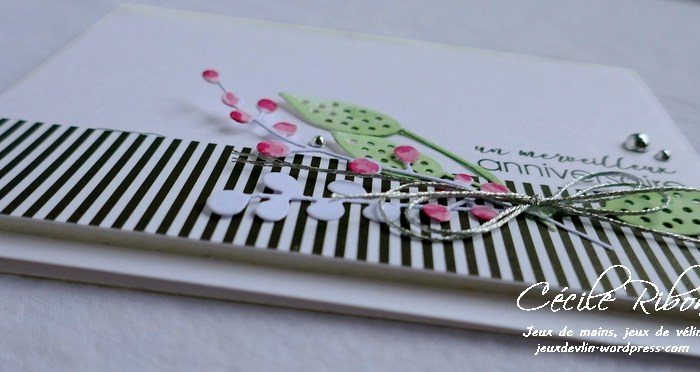 Du Simply Graphic pour un anniversaire de janvier.