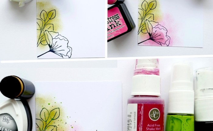 Simply Graphic: Tuto Express de juillet, sortir du cadre (1)