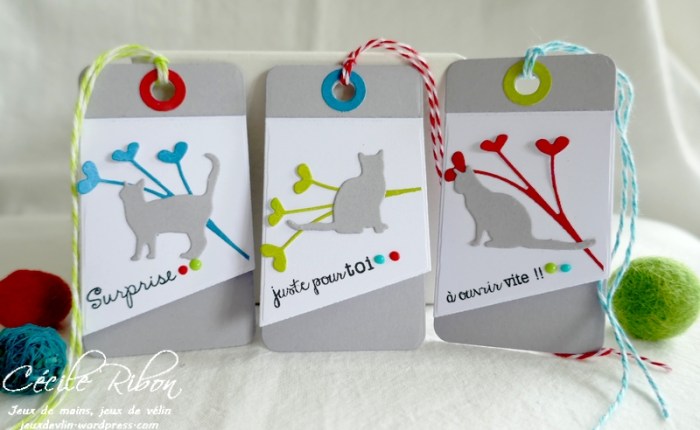 Des étiquettes à gogo #18 – Des petits chats