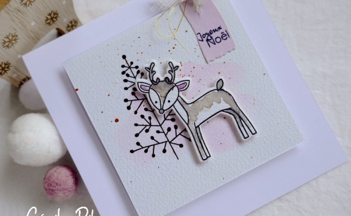 Joyeux Noël et Le marathon de cartes du Créablablablog : En route vers 2022 – Défi #15