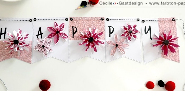 DT Farbton Papier : « Prairie Fleurie »