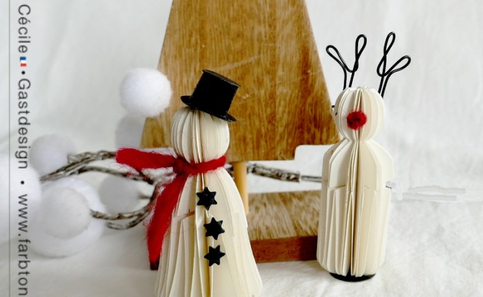 DT Farbton Papier : Les personnages de Noël