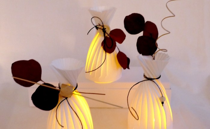 DT Farbton Papier : Des photophores en papier&nbsp;#1.