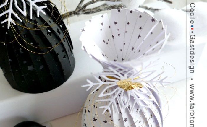 DT Farbton Papier : Des photophores en papier #3.