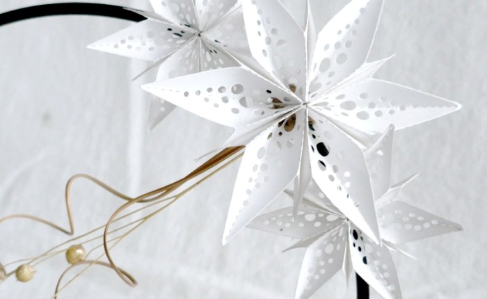 DT Farbton Papier : Couronne de Noël …