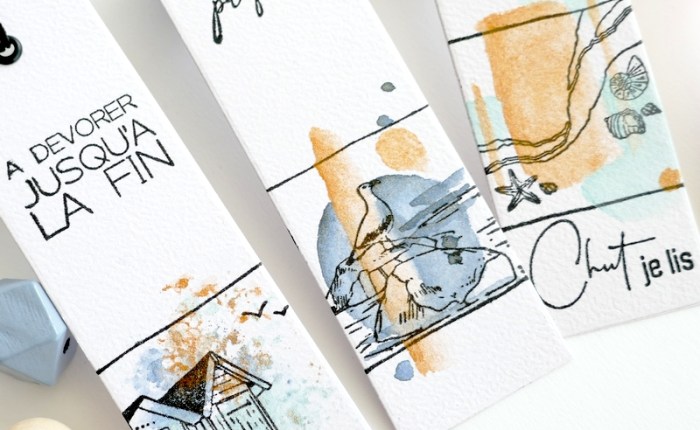 Des marque-pages sur le thème « Bord de mer »