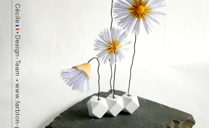 DT Farbton Papier : Porte photo&nbsp;printanier