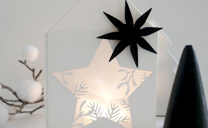 DT Farbton Papier : Une maison lumignon pour Noël