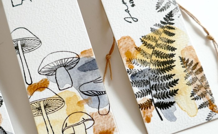 Des marque-pages « Impressions d’automne »