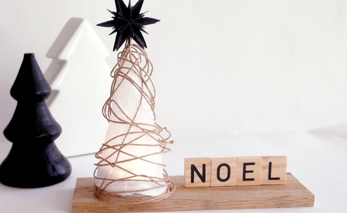 DT Farbton Papier : une petite déco lumineuse pour&nbsp;Noël.