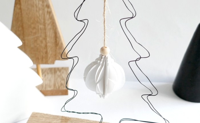 DT Farbton Papier : Une  déco pour un Noël&nbsp;contemporain.