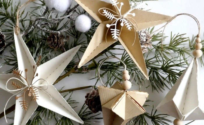 Simply Graphic : La collection de Noël 2023 – Des étoiles et pampilles très natures