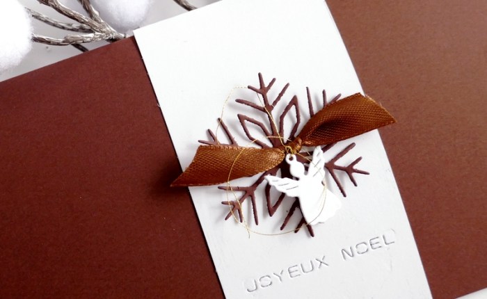 Une carte pochette pour Noël