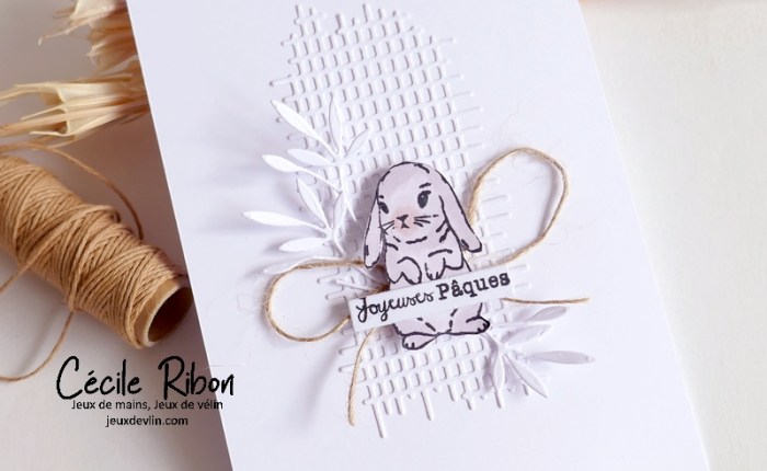 Carte de Pâques – Une bonne dose de mignonnerie