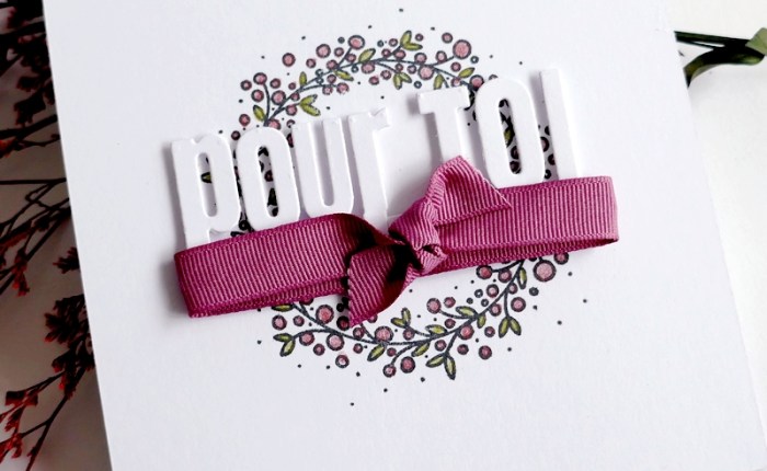 DT Farbton Papier : Couronne de&nbsp;printemps