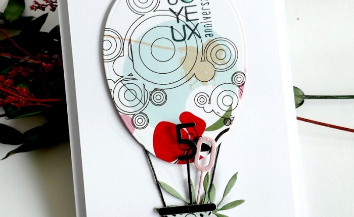 Carte d&rsquo;anniversaire : Fêter ses 50 ans en&nbsp;montgolfière.