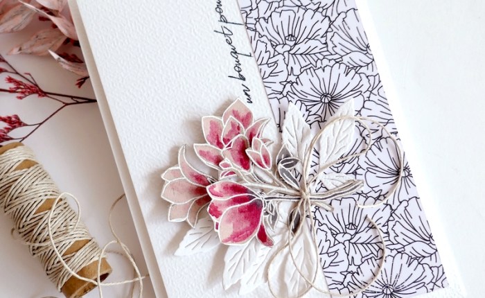 Simply Graphic – Un bouquet pour toi.