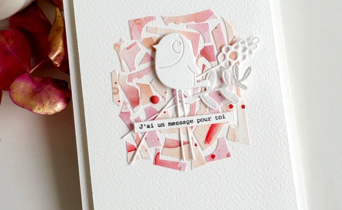 Simply Graphic: Un fond en mosaïque de papier.