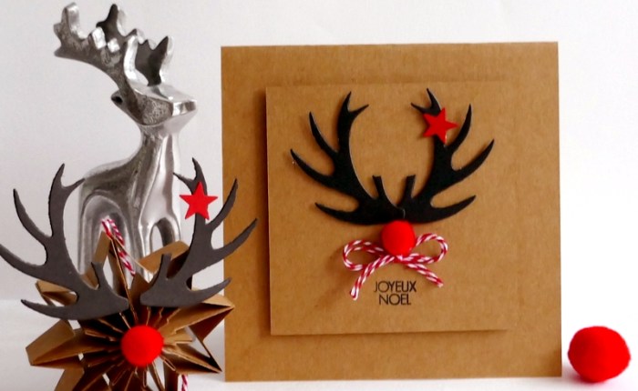 DT Farbton Papier : Rudolph le renne au nez rouge&nbsp;…