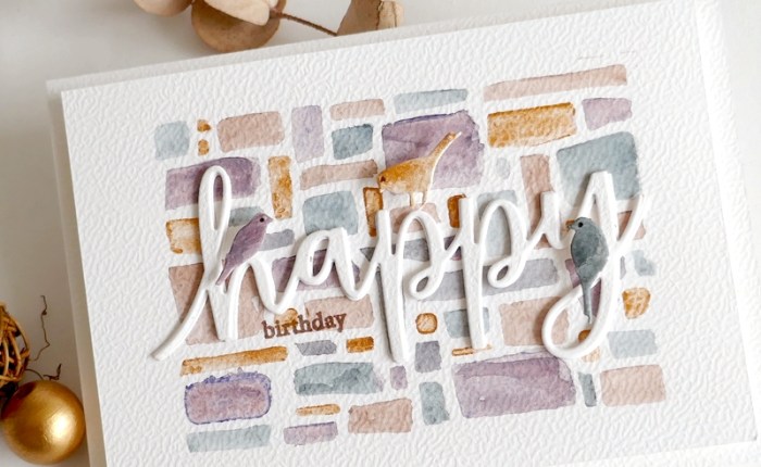 Un duo de cartes d’anniversaires.