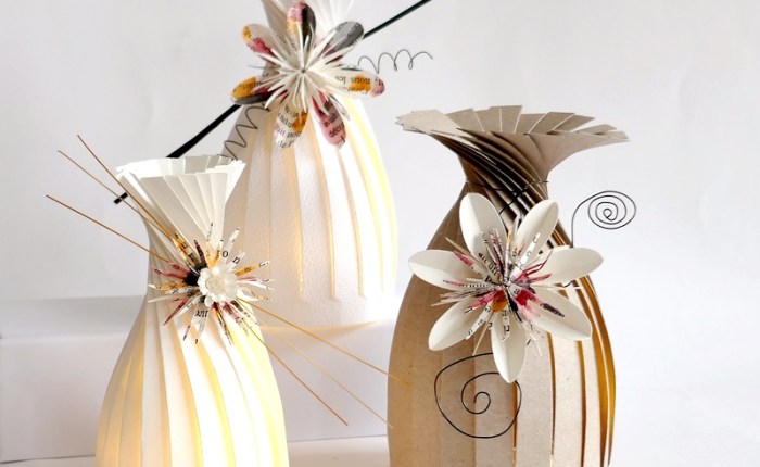 DT Farbton Papier : Avec les perforatrices « Pétale de fleur » .