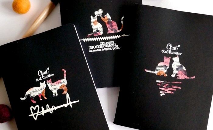 Des p’tits carnets #15 – « Chat c’est l’amour »