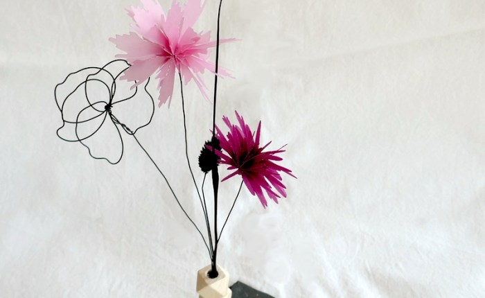 DT Farbton Papier : Un bouquet « éternel » .