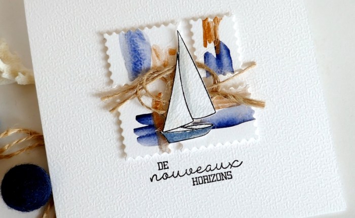 Simply Graphic : Carte marine « De nouveaux horizons »