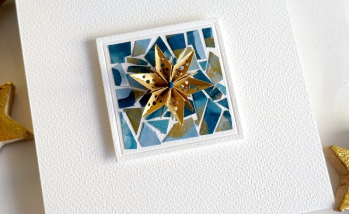 DT Farbton Papier : Fond de carte en mosaïque de chutes de papier