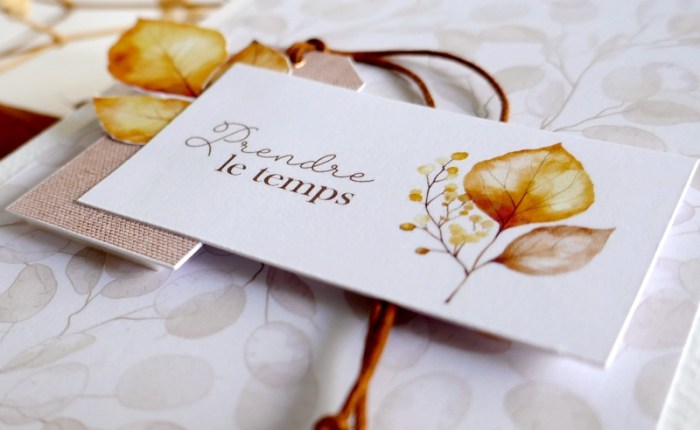 Simply Graphic: Carte « Douceur de vivre » 2/2.