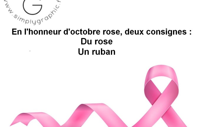 Simply Graphic: Le challenge d’octobre 2025 – Octobre rose .