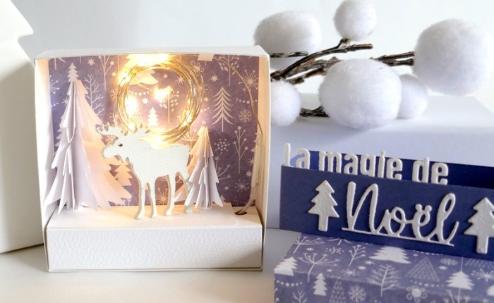 DT Farbton Papier : La magie de Noël