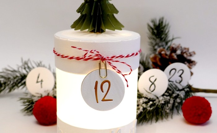 DT Farbton Papier : Un calendrier de l’Avent lumineux.
