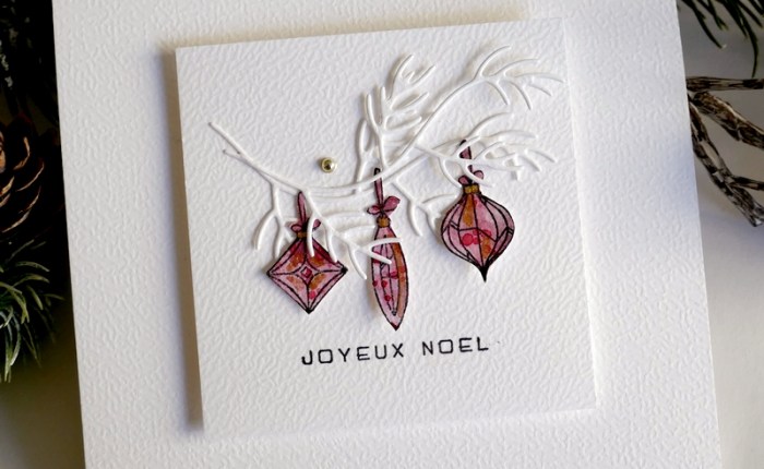 Simply Graphic: Les ateliers de Noël 2025 – #1 la carte.