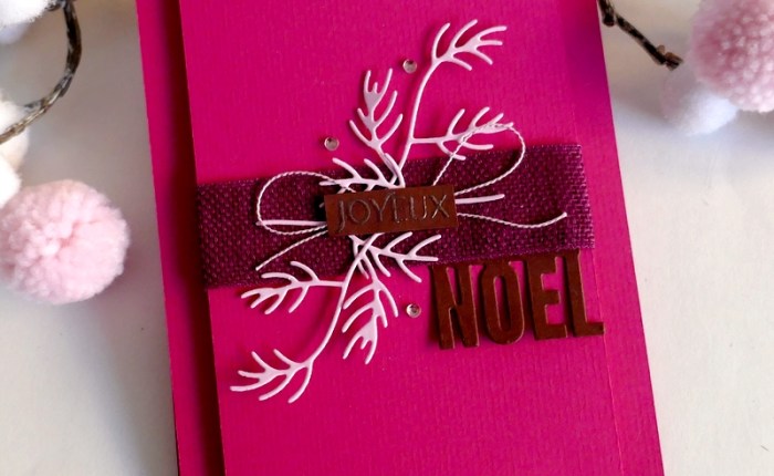 Simply Graphic: Carte de Noël Framboise, cassis et chocolat&nbsp;…
