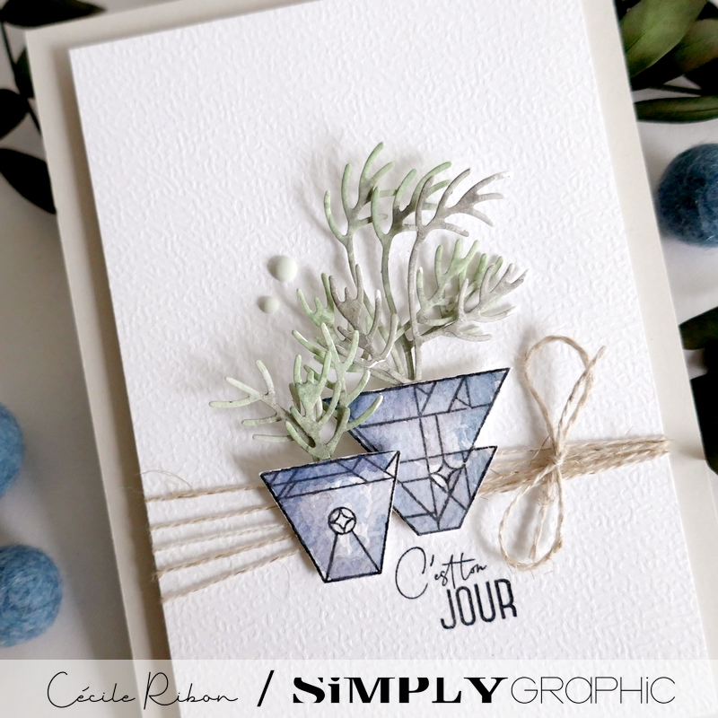 Carte D'anniversaire Fleurs Aquarelle 15x15 Cm - Joyeux Anniversaire Maman, Intérieur Vierge, Enveloppe Kraft