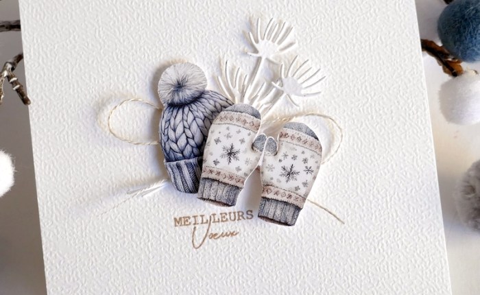 Bien au chaud avec Simply Graphic (Carte de&nbsp;voeux)