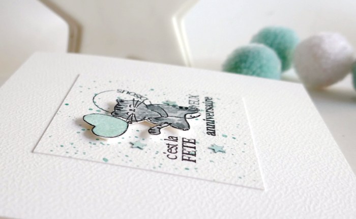 Simply Graphic: Les ateliers &laquo;&nbsp;Love&nbsp;&raquo; #3  (Carte d&rsquo;anniversaire enfantine)