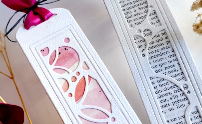 DT Farbton Papier : Duo de&nbsp;marque-pages.