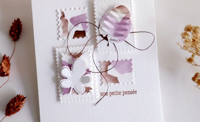 Simply Graphic: Carte une petite pensée d&rsquo;automne.